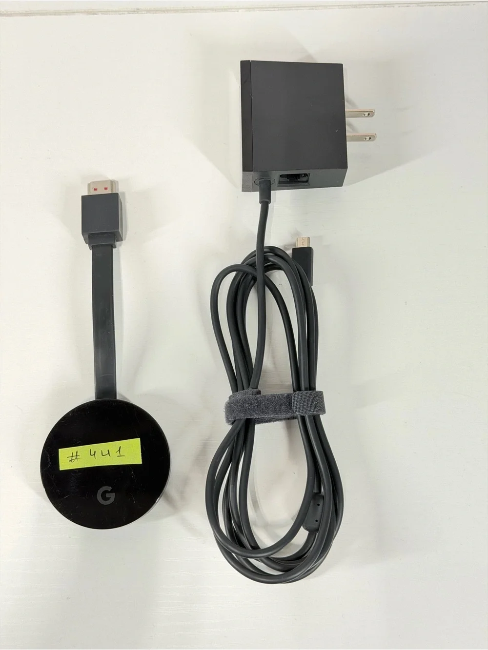 #441 Google Chromecast Ultra 4K HDR Streaming Media Player Black NC2-6A5-D